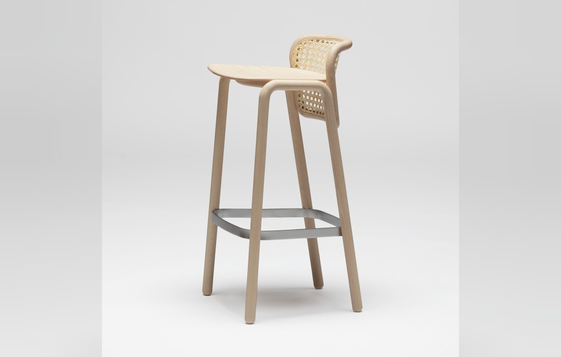 Барный стул от фабрики Livoni 1895 модель Frantz 889 Bar Stool