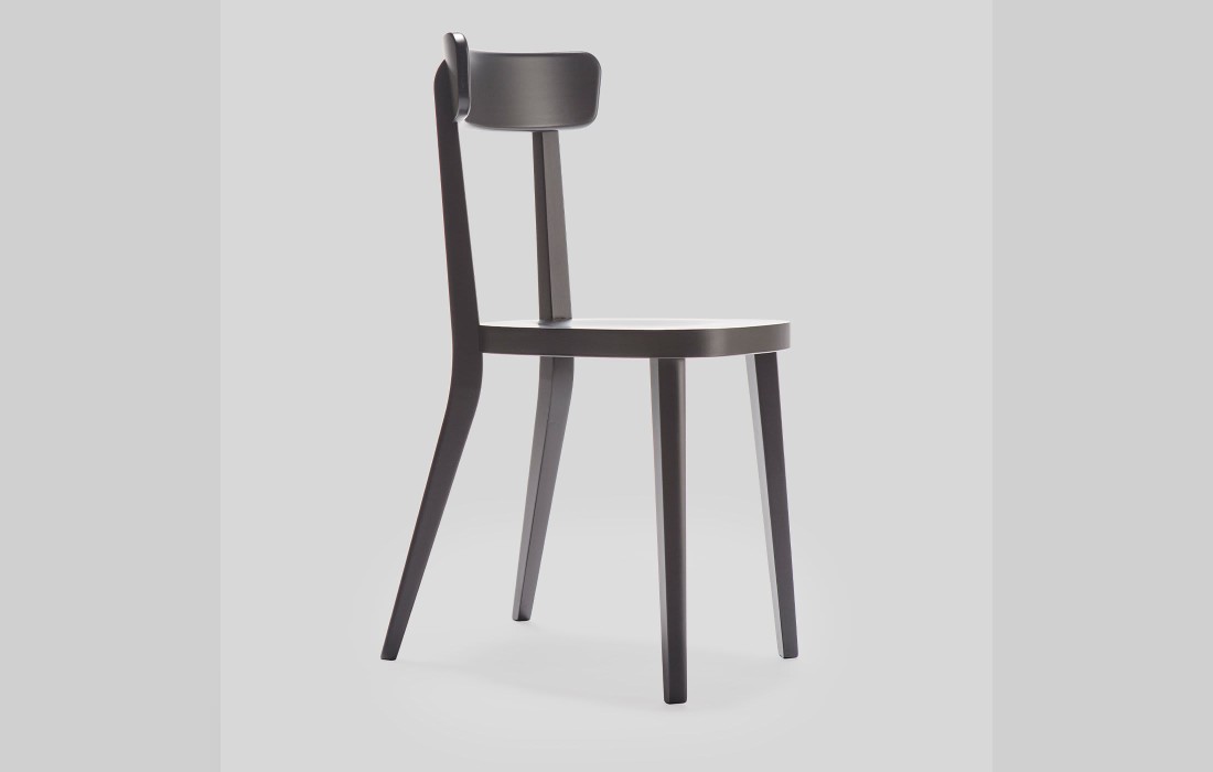 Стул от фабрики Livoni 1895 модель Milano New Black Chair