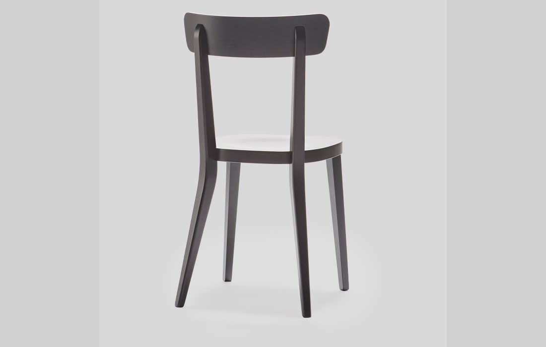 Стул от фабрики Livoni 1895 модель Milano New Black Chair