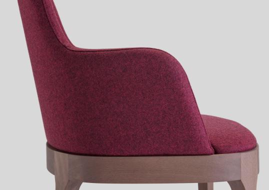 Стул Livoni 1895 Club 24 Red Chair image 5