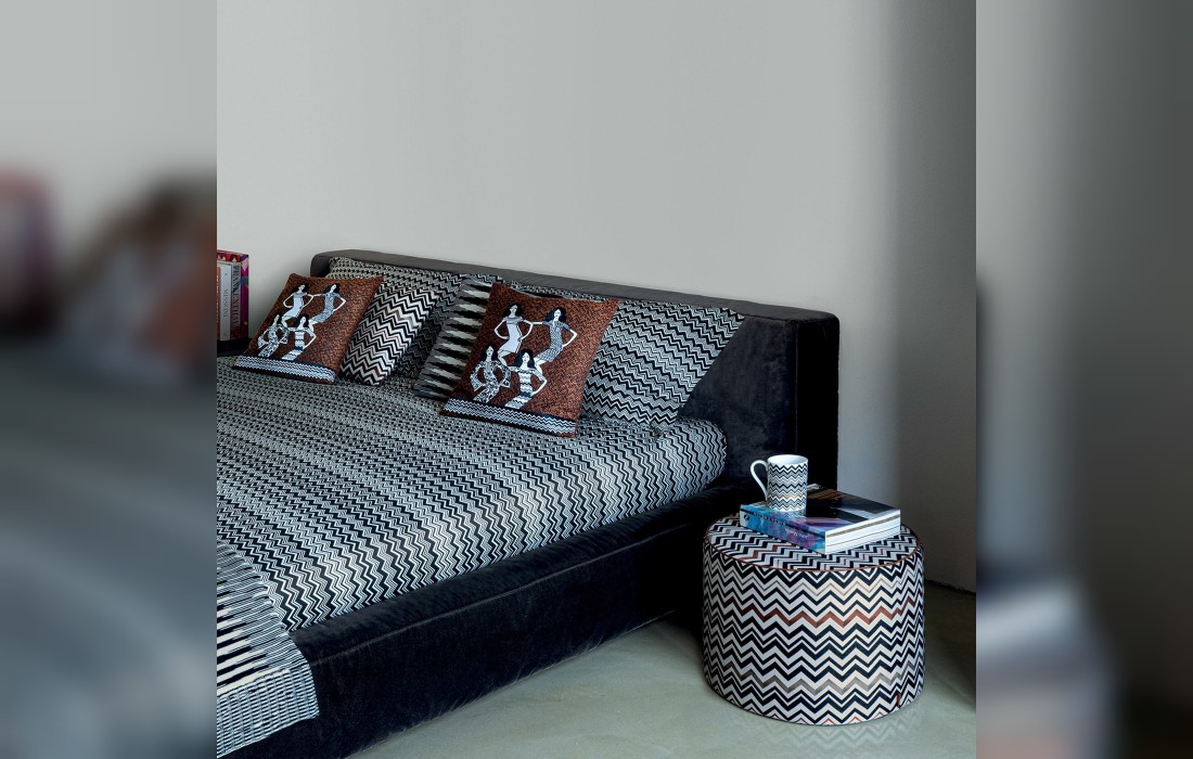 Пуфы от фабрики Missoni Home Collection модель №1