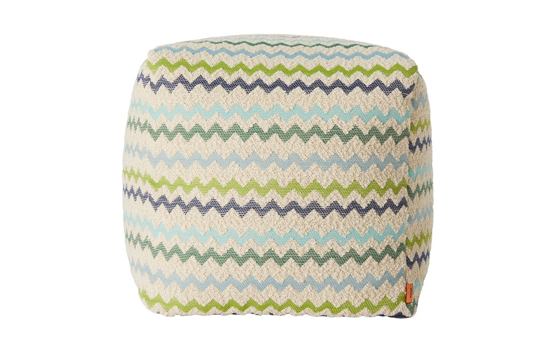 Уличная мебель от фабрики Missoni Home Collection модель Capri Cube Green Tones