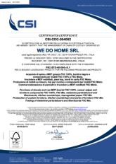 Сертификат подлинности качества Arrital Cucine