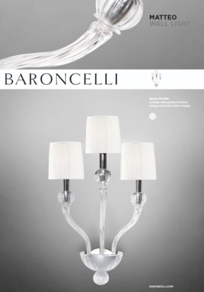 BARONCELLI WALL LIGHTS MATTEO