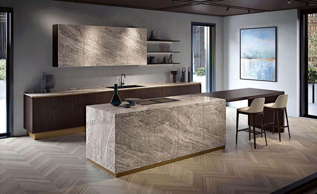 Кухня STONE фабрики Bamax