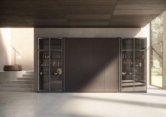 Кухня La Cucina Nascosta модель Ante rientranti фабрики Valdesign