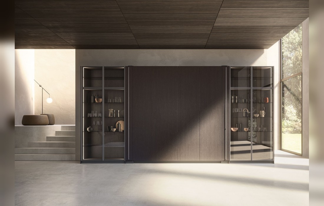 Кухня La Cucina Nascosta модель Ante rientranti фабрики Valdesign