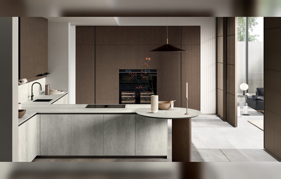 Кухня модель Glass фабрики Arredo3 — дизайн Arredo3