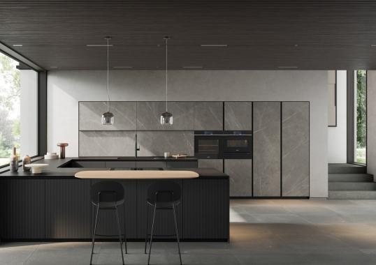 Кухня модель Glass фабрики Arredo3 — дизайн Arredo3