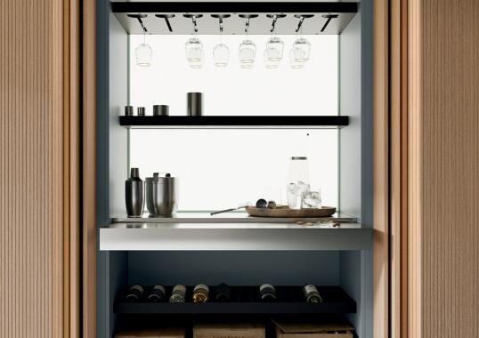 Кухня модель Glass фабрики Arredo3 — дизайн Arredo3