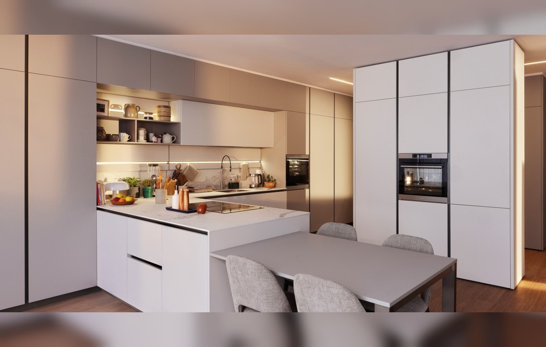 Кухня модель Lounge фабрики Veneta Cucine