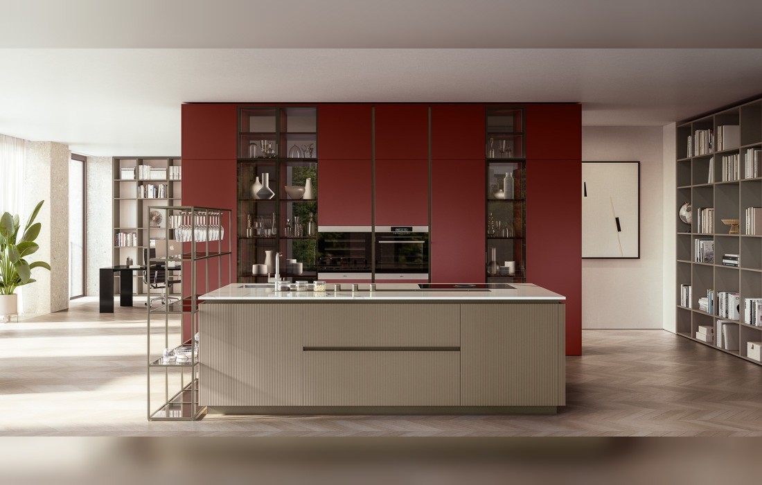 Кухня модель Lounge фабрики Veneta Cucine
