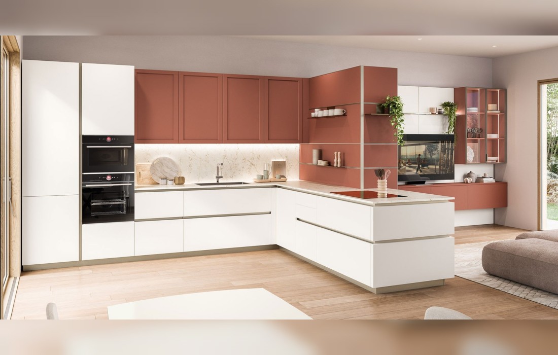 Кухня модель Lounge фабрики Veneta Cucine