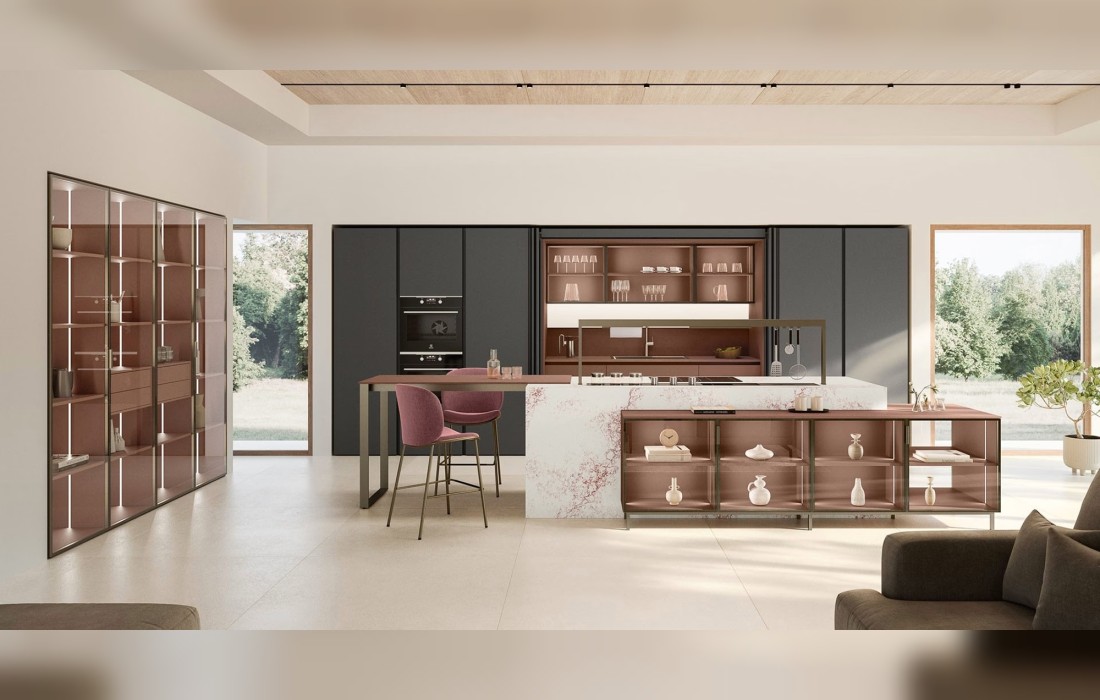 Кухня модель Lounge фабрики Veneta Cucine