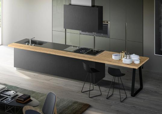 Кухня модель Lounge фабрики Composit