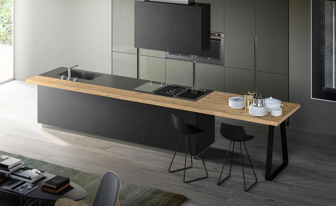 Кухня модель Lounge фабрики Composit