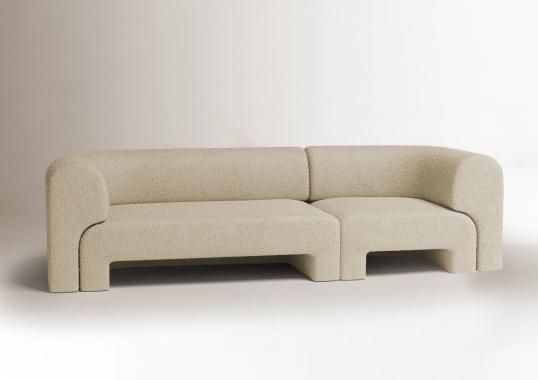 Модульный диван Slide couch 1 фабрики Dooq - Ferriani Sbolgi