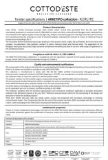 Сертификат подлинности качества Arketipo
