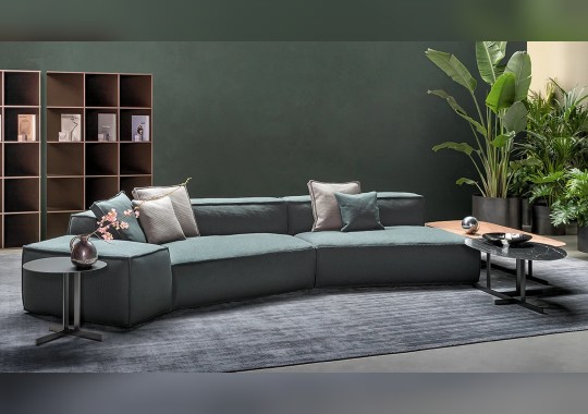 Модульный диван Peanut B Composizione 1 от Bonaldo Divani