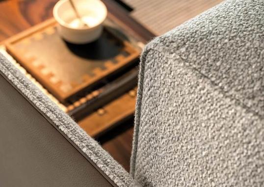 Кровать с прикроватными тумбами Minotti Horizonte