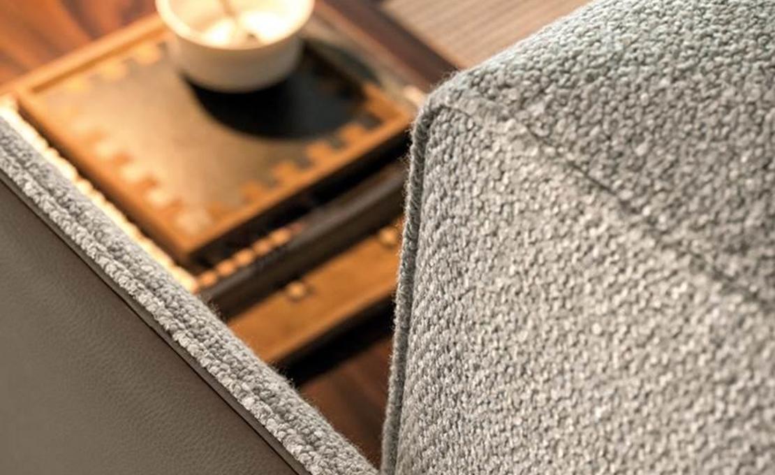 Кровать с прикроватными тумбами Minotti Horizonte