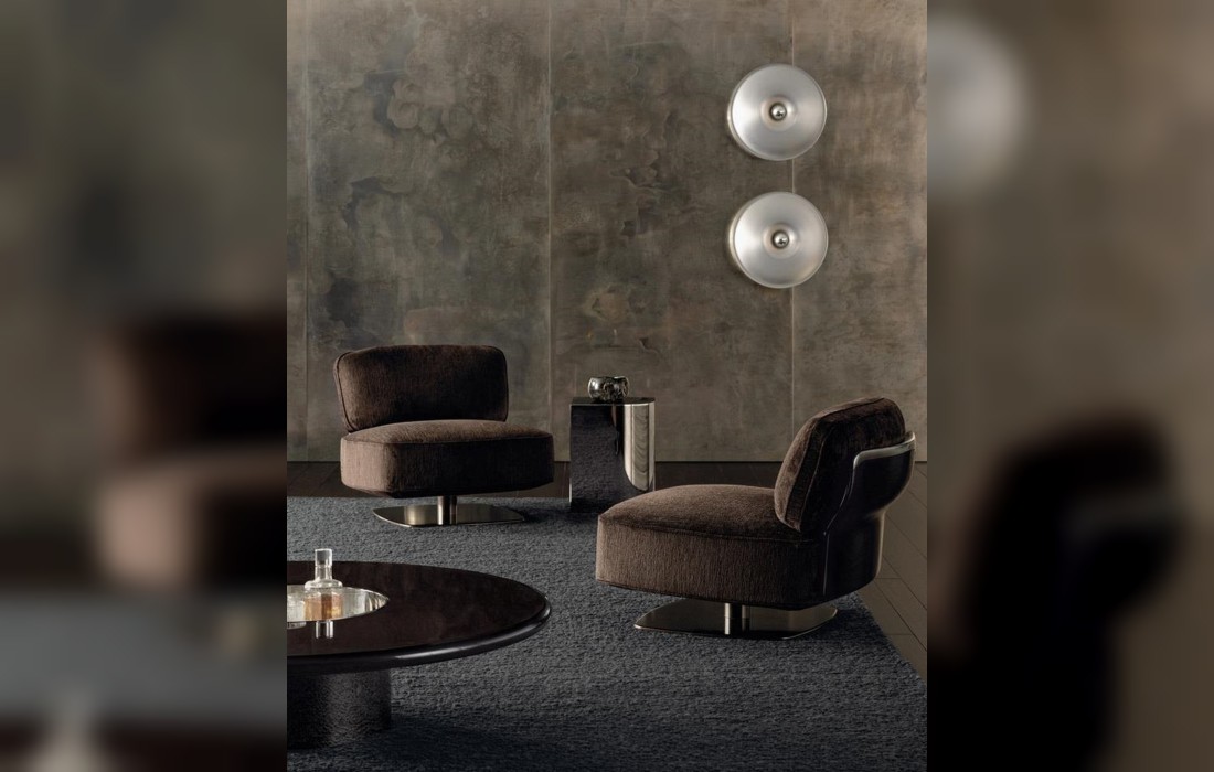 Диван модель Saki от Minotti