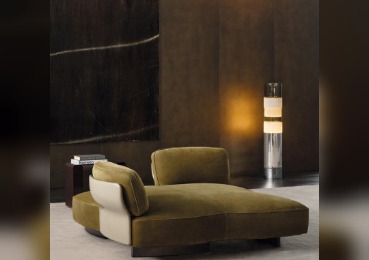 Диван модель Saki от Minotti