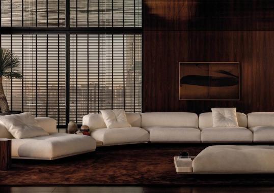 Диван модель Orion фабрики Minotti
