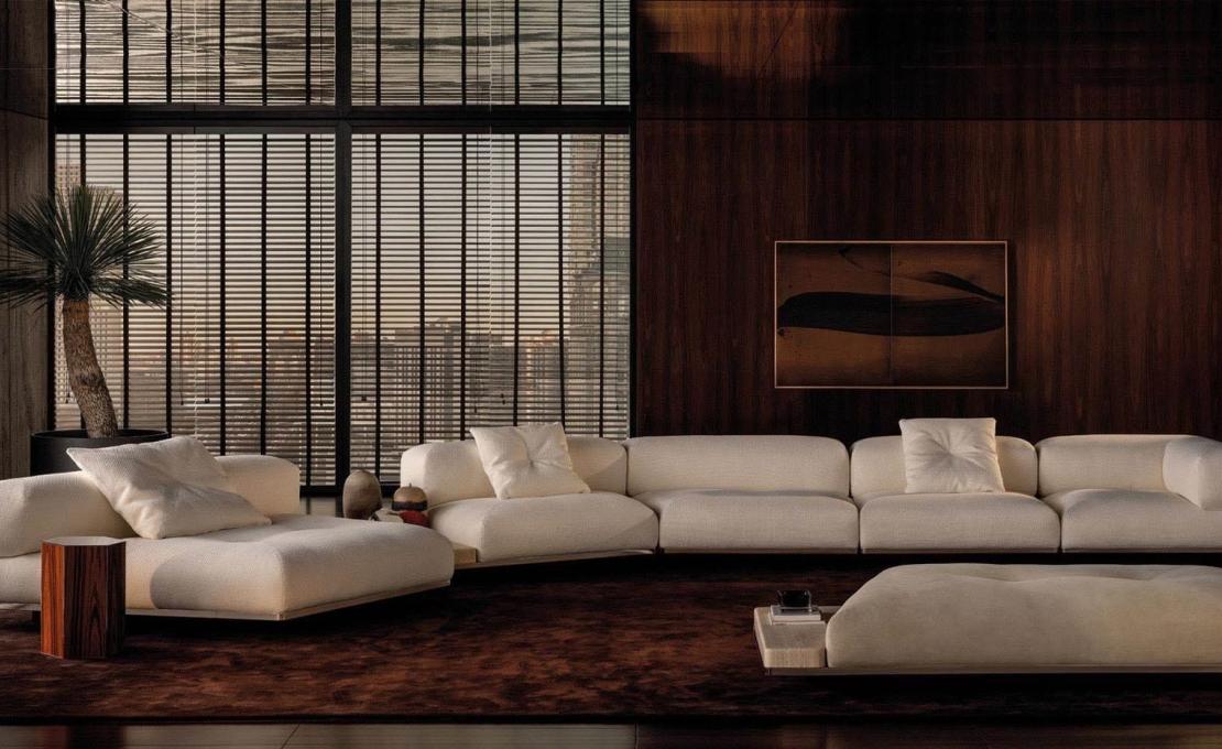 Диван модель Orion фабрики Minotti