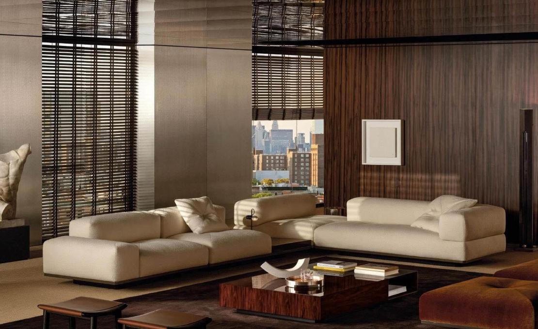 Диван модель Orion фабрики Minotti