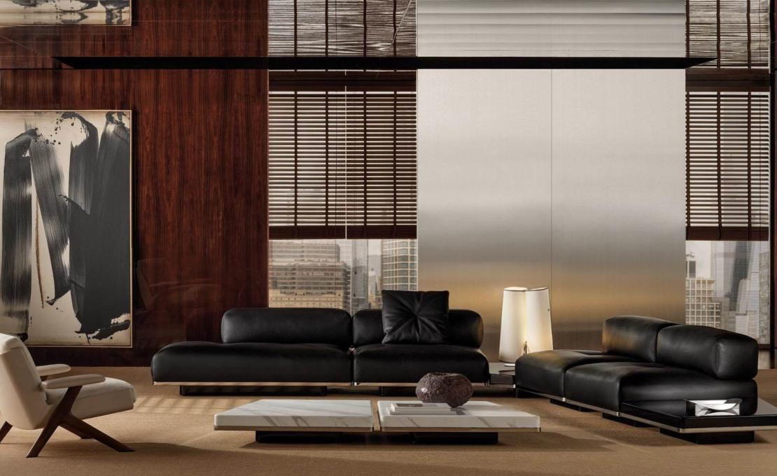 Диван модель Orion фабрики Minotti