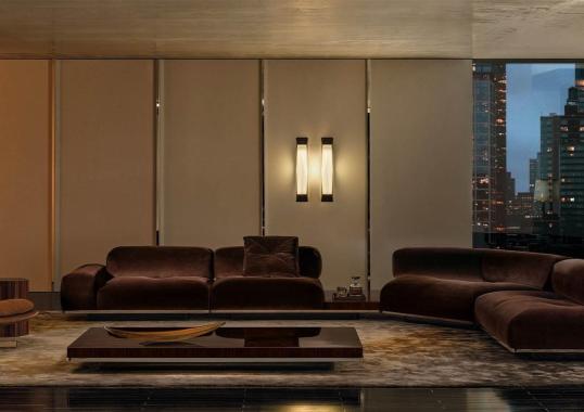 Диван модель Orion фабрики Minotti