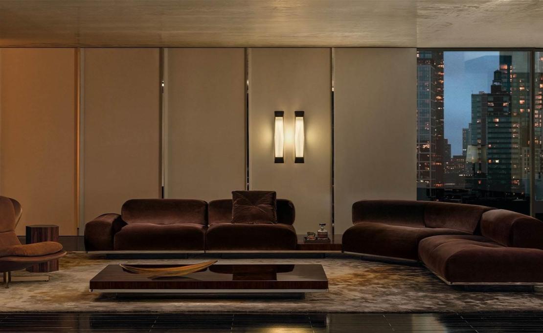 Диван модель Orion фабрики Minotti