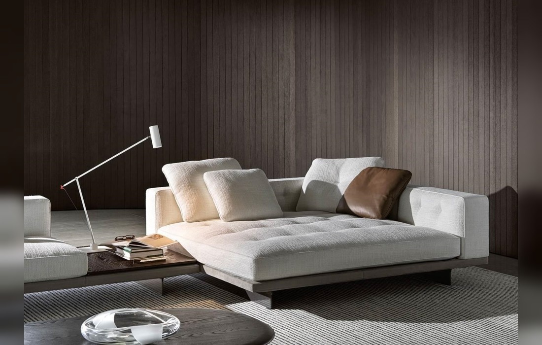 Диван с подвесным основанием Minotti - Dylan
