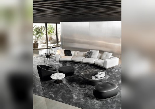 Диван с подвесным основанием Minotti - Dylan