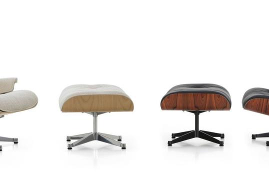 Кресло и пуф для ног Eames Lounge от Vitra image 3
