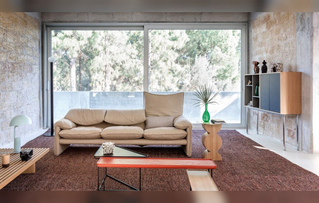 Диван Maralunga от Вико Маджистретти фабрики Cassina