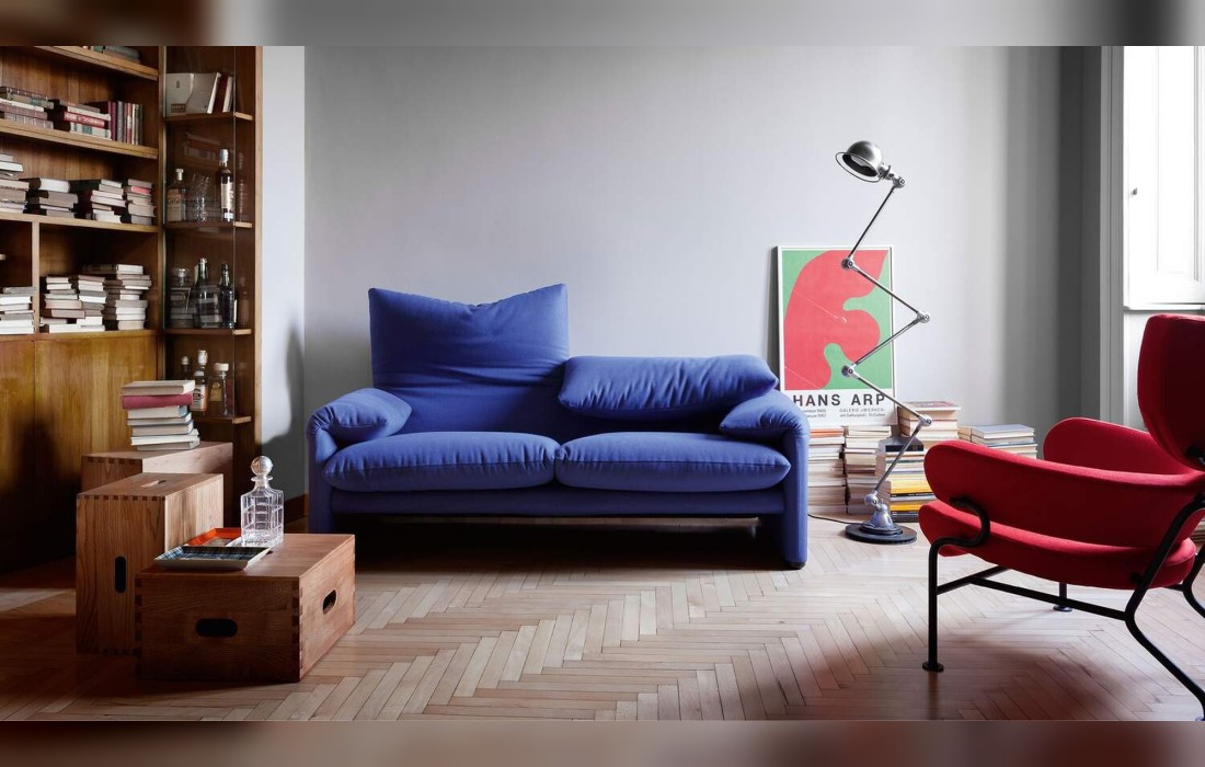 Диван Maralunga от Вико Маджистретти фабрики Cassina