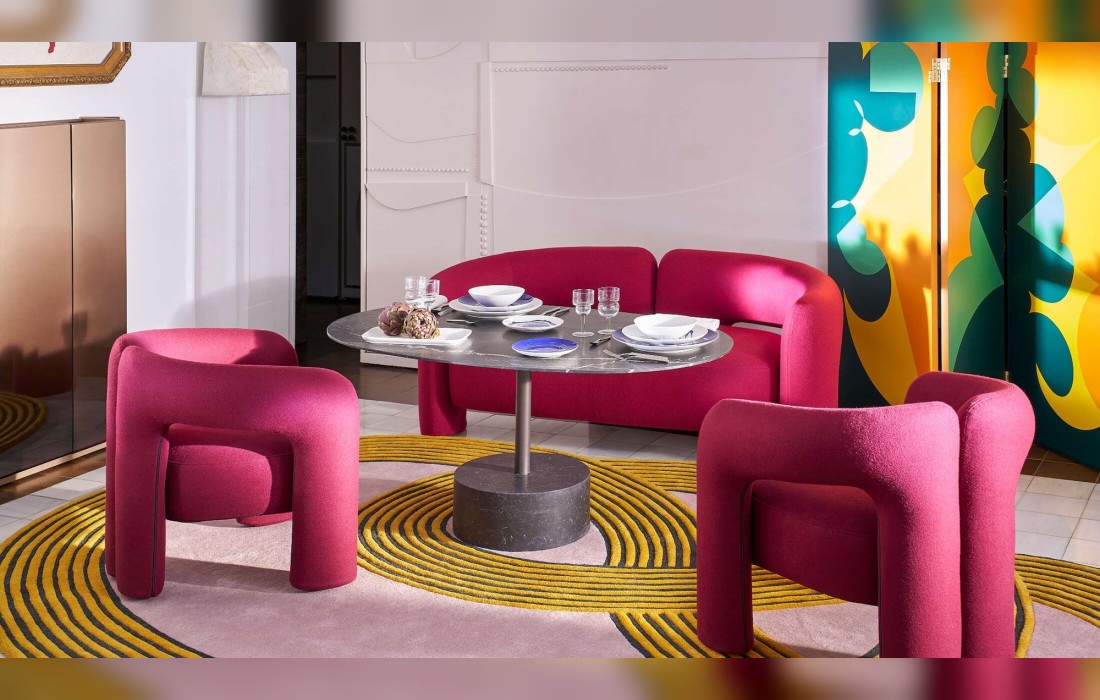 Диван Dudet фабрики Cassina — дизайн Патрисии Уркиолы