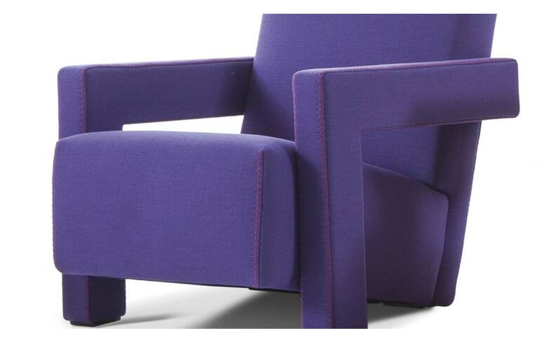 Кресло с зигзагообразной строчкой Cassina - Utrecht