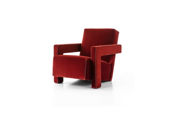 Кресло с зигзагообразной строчкой Cassina - Utrecht
