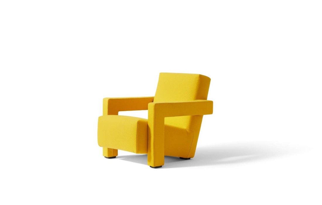 Кресло с зигзагообразной строчкой Cassina - Utrecht