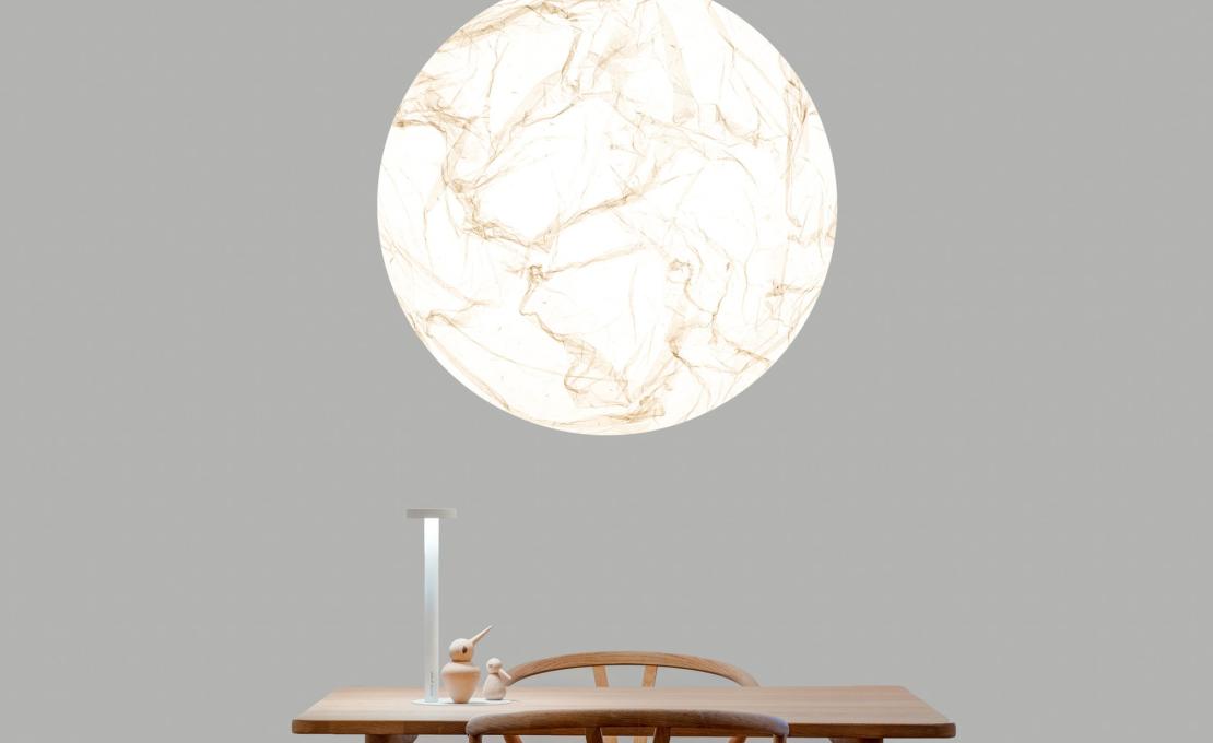 Подвесной светильник от фабрики Davide Groppi модель Moon 120/200 Pendant Lamp