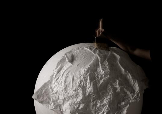 Подвесной светильник от фабрики Davide Groppi модель Moon 120/200 Pendant Lamp