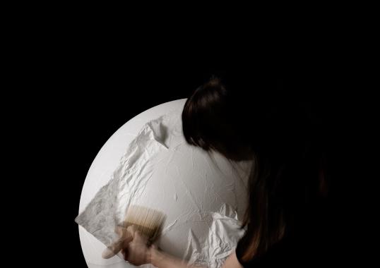 Подвесной светильник от фабрики Davide Groppi модель Moon 120/200 Pendant Lamp