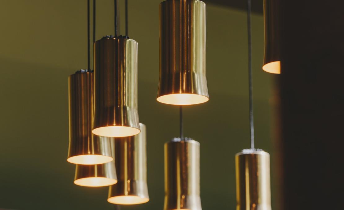 Подвесной светильник от фабрики Santa&Cole модель Cirio Circular Suspension Lamp