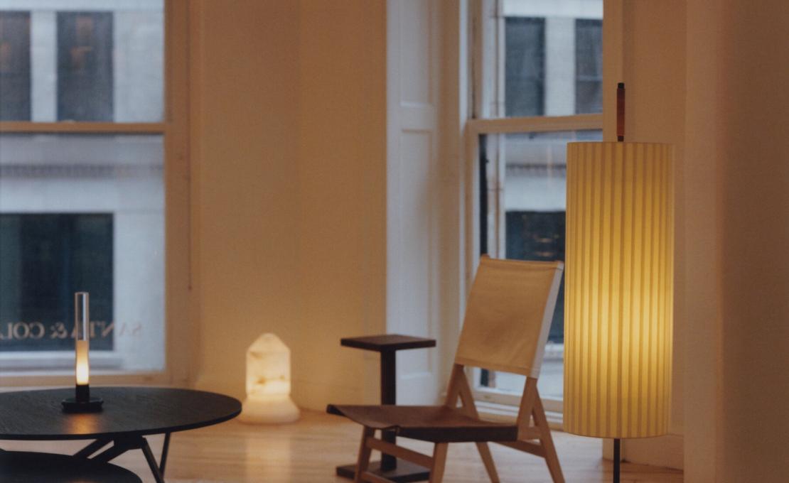 Подвесной светильник от фабрики Santa&Cole модель Cirio Circular Suspension Lamp
