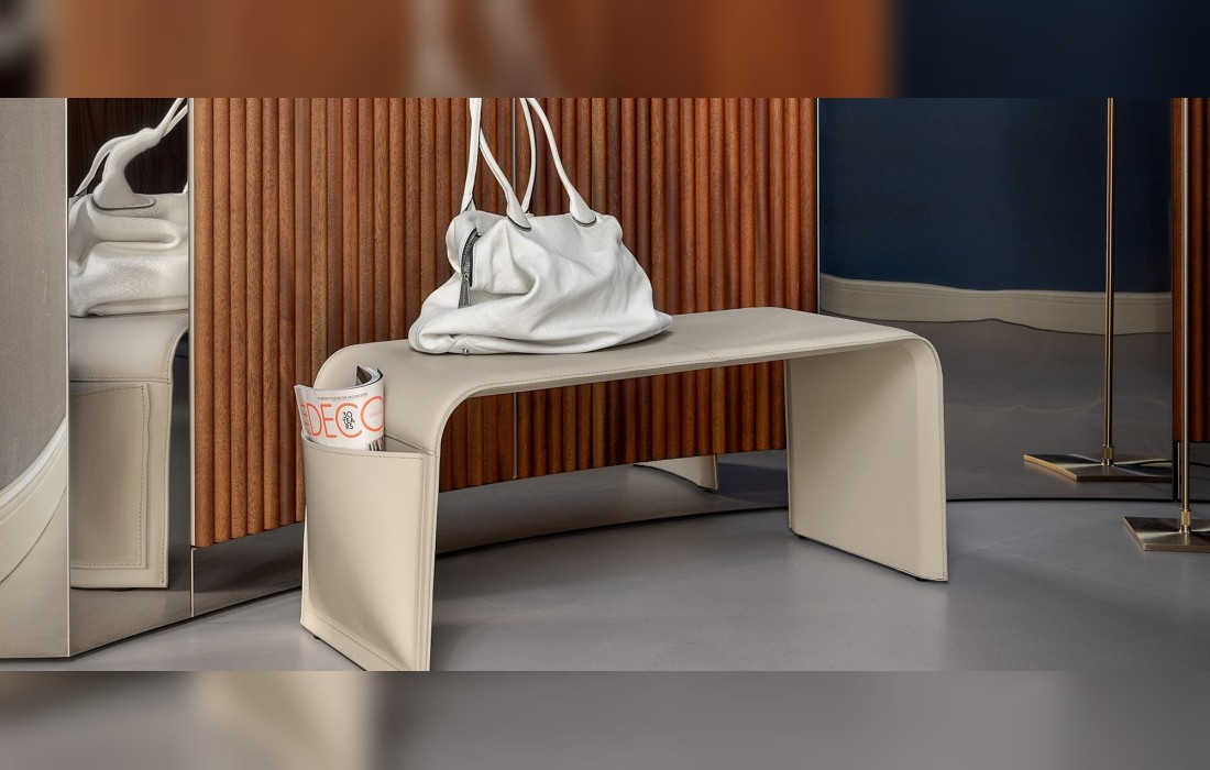 Банкетка Shape фабрики Calligaris — дизайн Pio & Tito Toso