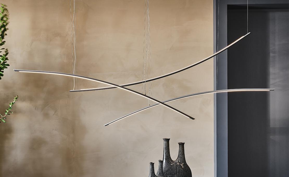 Подвесной светильник Katana фабрики Cattelan Italia — дизайн Giorgio Cattelan