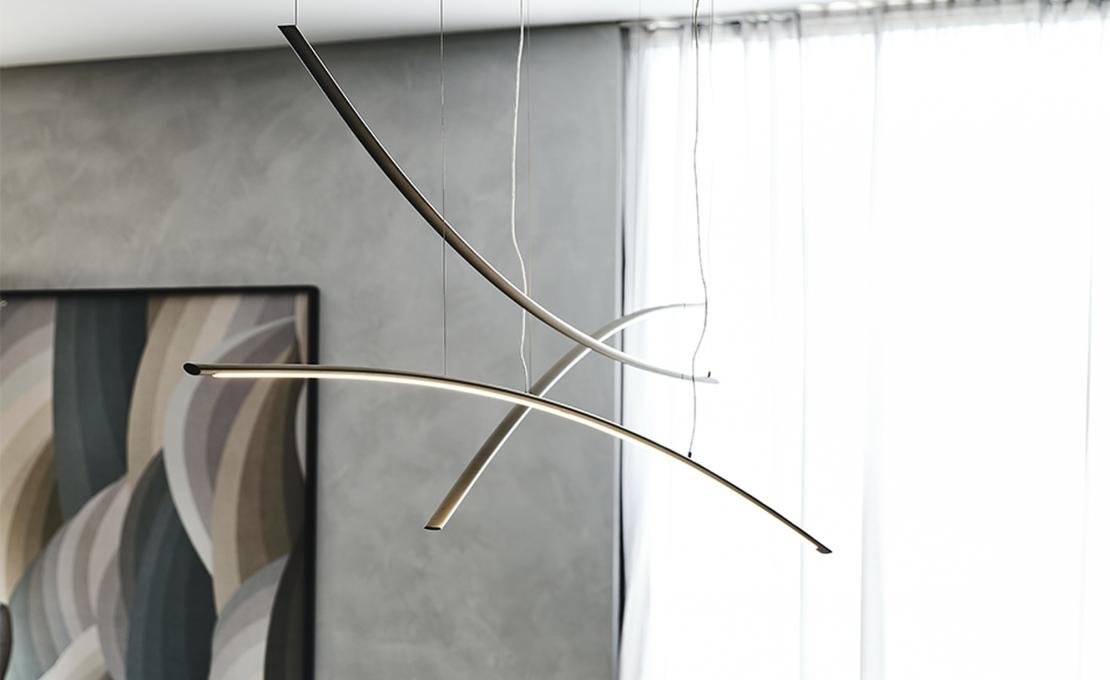 Подвесной светильник Katana фабрики Cattelan Italia — дизайн Giorgio Cattelan